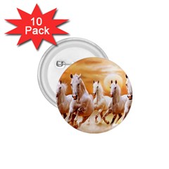 Seven Horses, Sun 1 75  Buttons (10 Pack) by kyorashop23