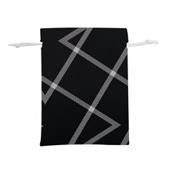 Stripes, Zigzag, Surface, Pattern, Lightweight Drawstring Pouch (m)