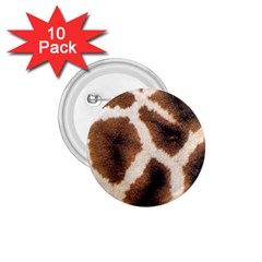 Giraffe Skin Texture 1 75  Buttons (10 Pack)