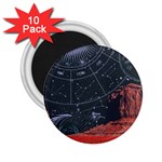 Astrology Surreal Surrealism Trippy Visual Art 2.25  Magnets (10 pack)  Front