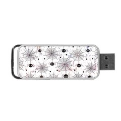 Creepy Spider Design, Adoxali, Halloween Portable Usb Flash (two Sides) by kyorashop23