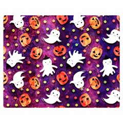 Fun Halloween Ghosts, Adoxali, Fun, Halloween Two Sides Premium Plush Fleece Blanket (teen Size) by kyorashop23