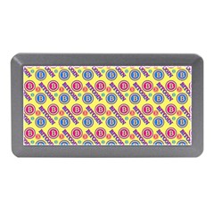 Colorful Bitcoin Pattern Memory Card Reader (mini) by ExtraAwesomeSauce