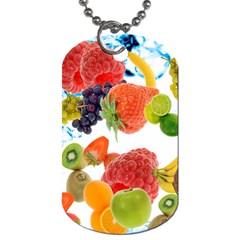 Fruits, Drip, Fruit, Paint, Spring Dog Tag (two Sides)