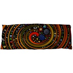 Swirl Vortex Emoji Cyclone Motion Art 15 x40  Body Pillow Case Dakimakura (two Sides)