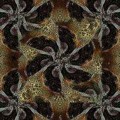 Abstract Ornate Organic Texture Design Print Play Mat (square) by dflcprintsclothing