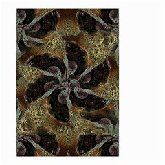 Abstract Ornate Organic Texture Design Print Small Garden Flag (two Sides) by dflcprintsclothing