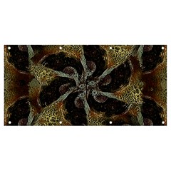 Abstract Ornate Organic Texture Design Print Banner And Sign 8  X 4  by dflcprintsclothing