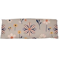  Minimalist Pattern With Simple Lines,flower And Shapes, Creating A Clean And Modern One Side Body Pillow Cases