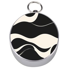 A Minimalist Pattern With Simple Lines And Shapes, Creating A Clean And Modern Aesthetic 06 Silver Compasses by myclothy