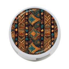 Tribal Chic 4-port Usb Hub (one Side) by pollyparadiseartshop
