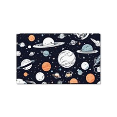 Space Galaxy Universe Stars Sky Sticker (rectangular)