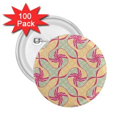 Abstract Pattern Design Scrapbooking 2 25  Buttons (100 Pack) 