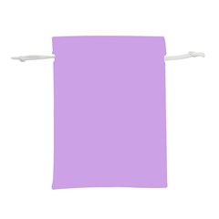 Luscious Lavender Hex #cca3e7 Lightweight Drawstring Pouch (l) by dressshop