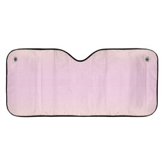 Cream Yellow To Pink Lace Bilinear Gradient Car Windshield Sunshade by GradientsOmbre