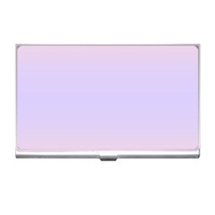 Pale Pink To Pale Violet Bilinear Gradient Business Card Holder