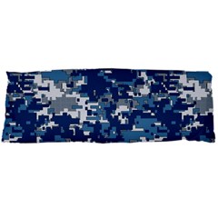 Blue, Camouflage, Cool, Navy, New, Pattern 21 x60  Body Pillow Case Dakimakura (two Sides)