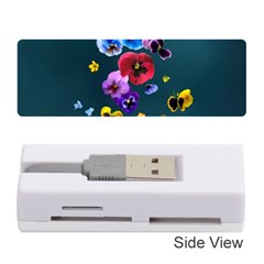 Falling Flowers, Art, Coffee Cup Memory Card Reader (stick)