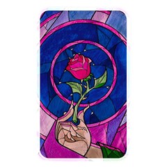 Enchanted Rose Stained Glass Memory Card Reader (rectangular)