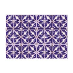 Royal Fractal Pattern 4 Crystal Sticker (a4) by violetheavensky