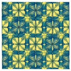 Royal Fractal Pattern 2 Wooden Puzzle Square