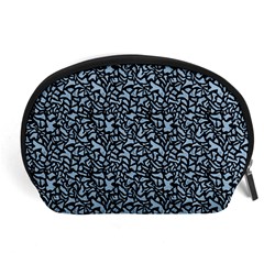 Blue Giraffe Pattern Accessory Pouch (large)