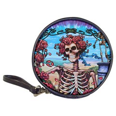 Grateful Dead Hippie Peace Roses Rock Music Legend Classic 20-cd Wallets by Tsamara