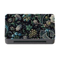 Pattern Flower Plants Leaves Nature Memory Card Reader With Cf