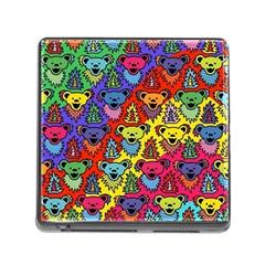 Grateful Dead Jam Bears Memory Card Reader (square 5 Slot) by Tsamara