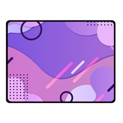 Colorful Labstract Wallpaper Theme 50  X 40  Fleece Blanket (small)