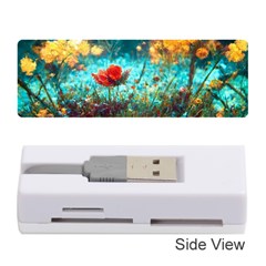 Flowers Detail Painting Nature Memory Card Reader (stick)