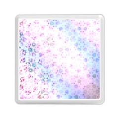Digital Art Artwork Abstract Pink Purple Memory Card Reader (square)