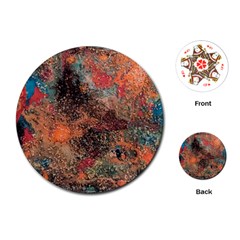 Abstraction 22 Playing Cards Single Design (round)