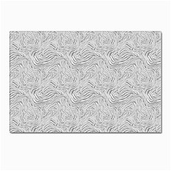 Light Grey Snake Postcard 6 x 4  (pkg Of 10)