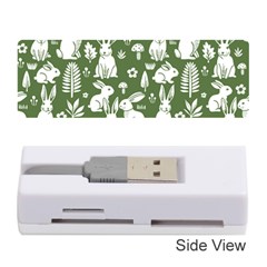Easter Bunny Pattern Memory Card Reader (stick) by Valentinaart