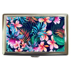 Hawaiian Flowers Hawaii Cigarette Money Case